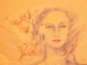 Ze zahrady růží II. ( portrét), detail